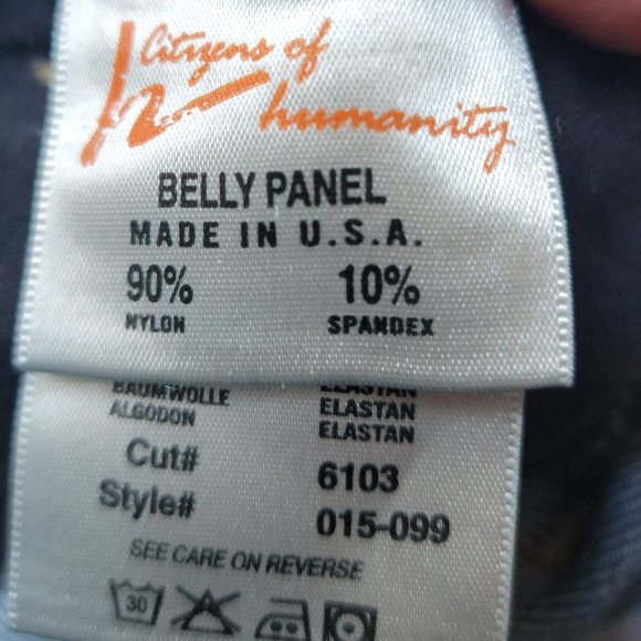 COH Citizens of Humanity Maternity Bootcut Stretch Jeans Sz  32  Medium Wash - Picture 9 of 12